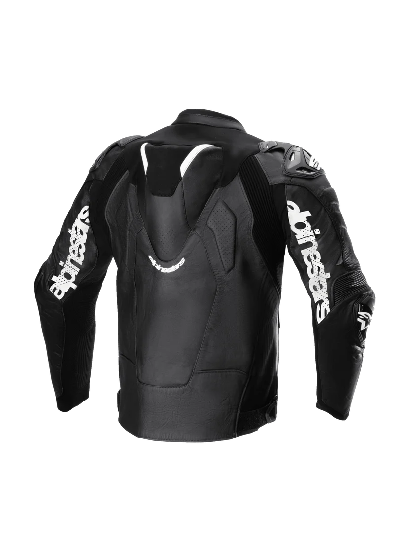 Alpinestars Men's Atem V5 Race Leather Riding Jacket – Perforated Black
