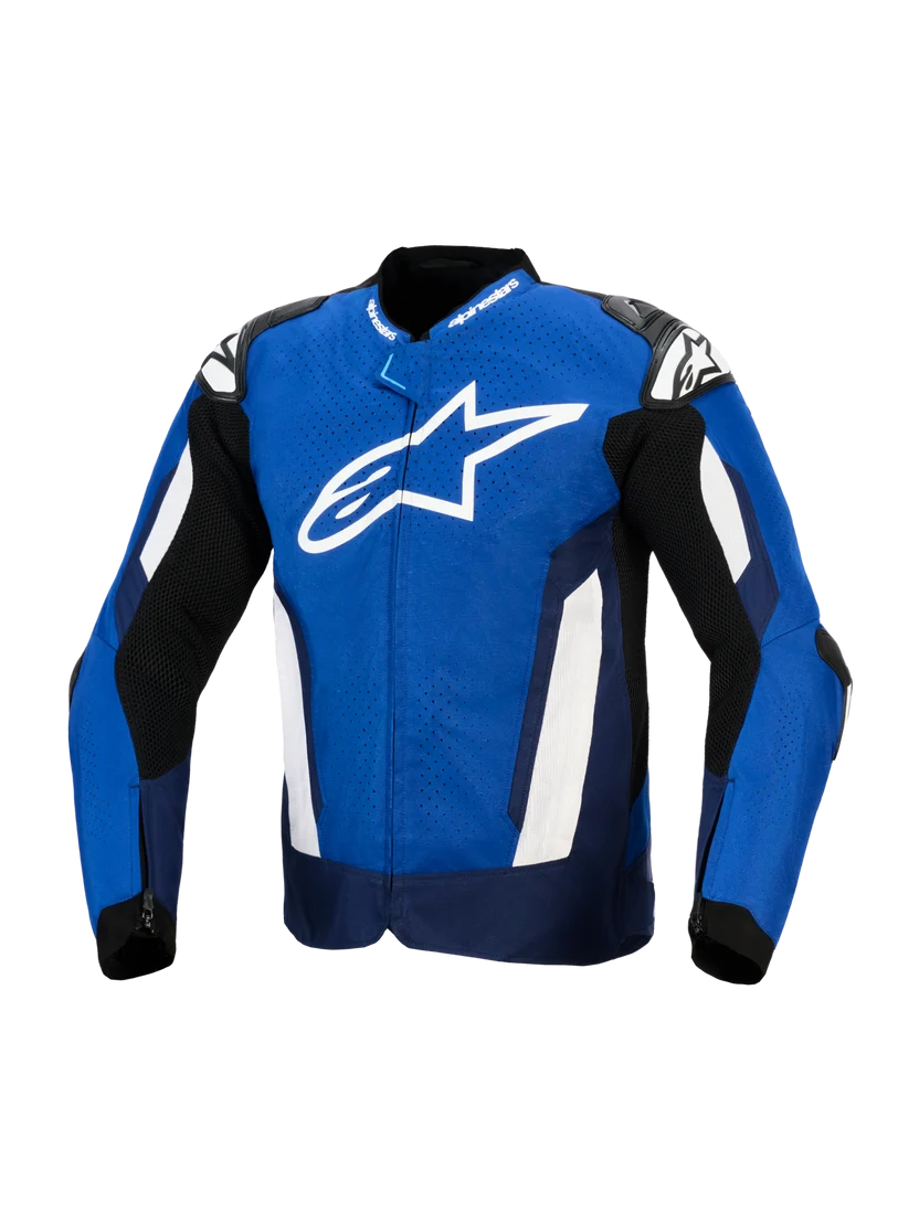 Alpinestars Men's T-GP Air Mesh Sport Riding Jacket – Blue / Black / White