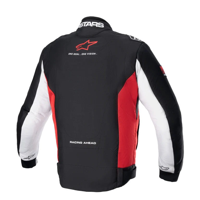 Alpinestars Monza Sport Textile Motorcycle Jacket – Black / White / Red