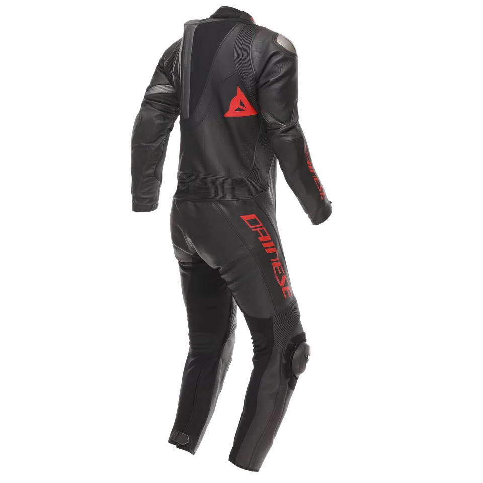 DEMON SPRINT - MEN'S ONE-PIECE PERFORATED LEATHER MOTORCYCLE SUIT