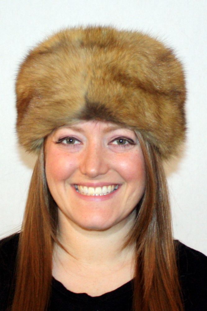 Sable Fur Pill Box Hat