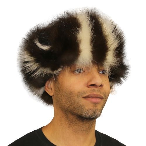 Skunk Fur Russian Trooper Style Hat